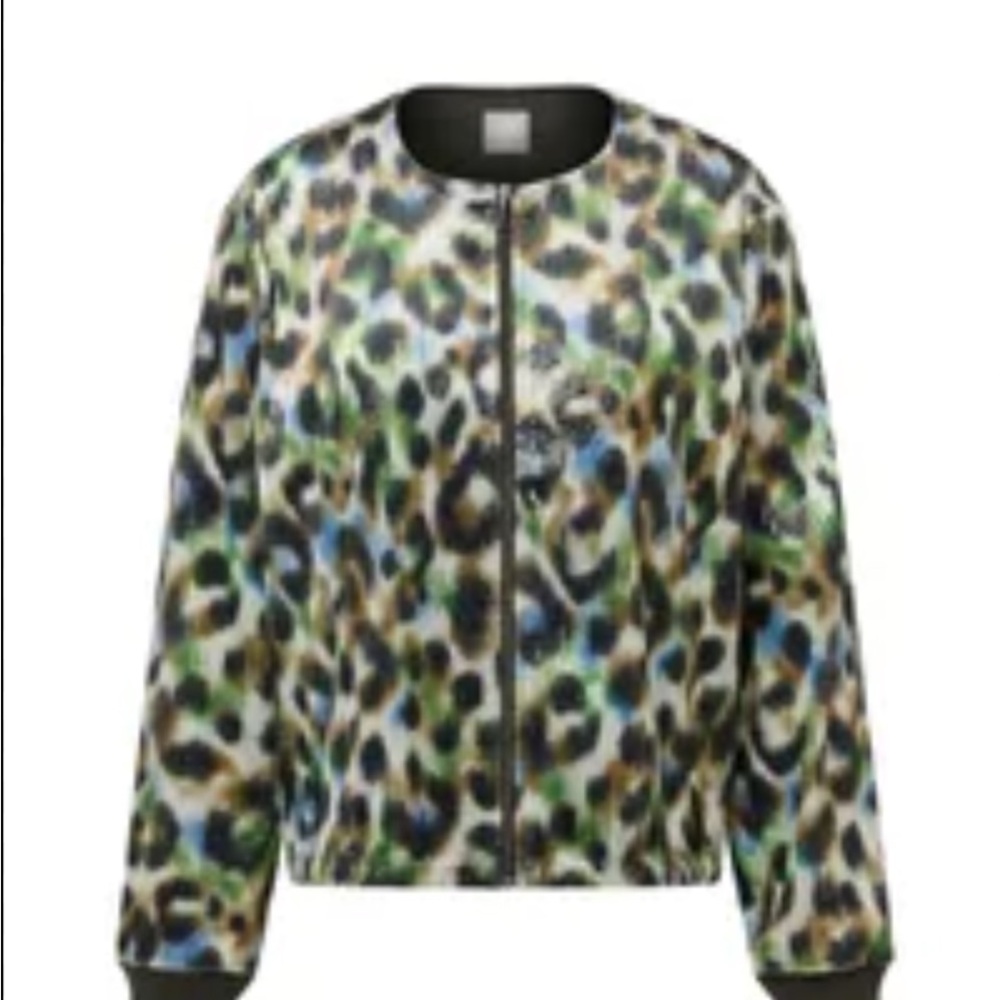 Rabe Sequin Leopard Print Jacket - image 2